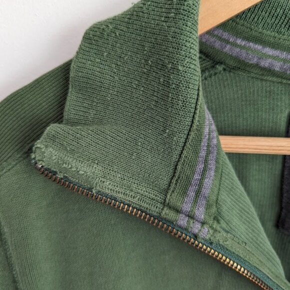 MARTIN + OSA Red Zip Neck Long Sleeve Sweatshirt - Picture 6 of 13